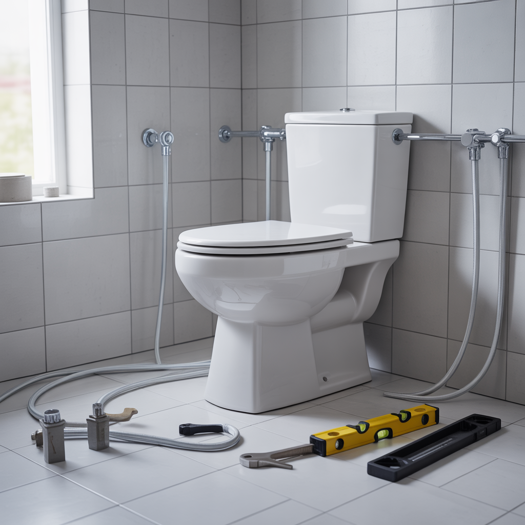 5.Hur installerar du en ny toalettstol pa ratt satt