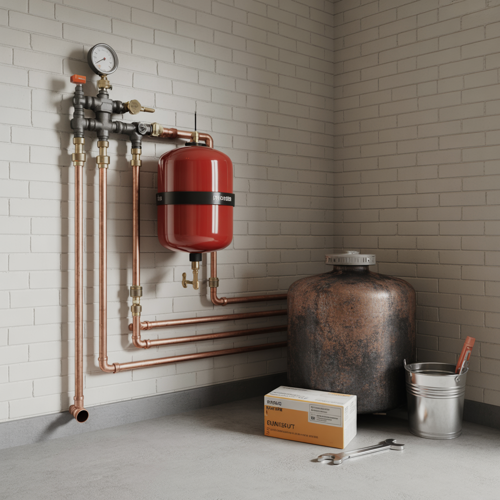 expansionskarl i varmesystemet felsokning och byte