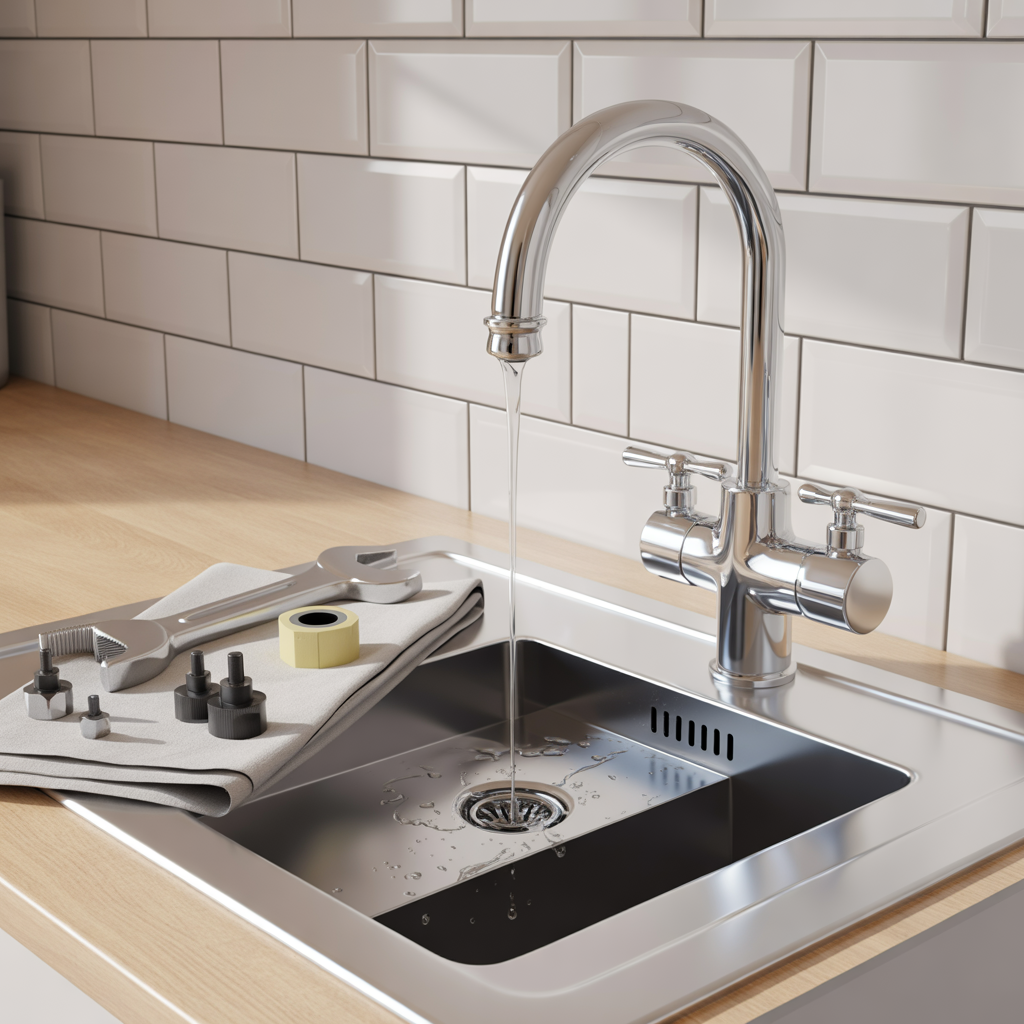 droppande blandare i kok eller badrum felsokning och atgarde